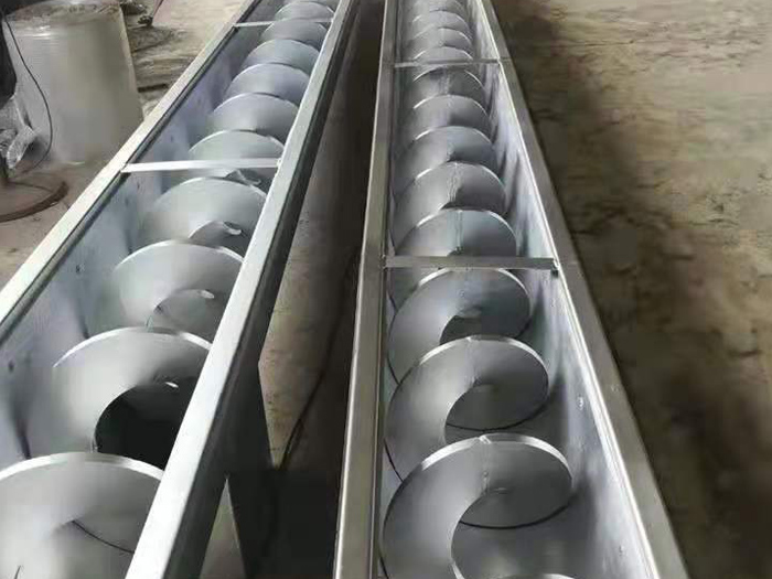 無軸螺旋輸送機